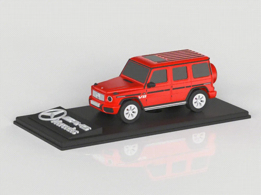 Mercedes-AMG SUV Model with Display Base