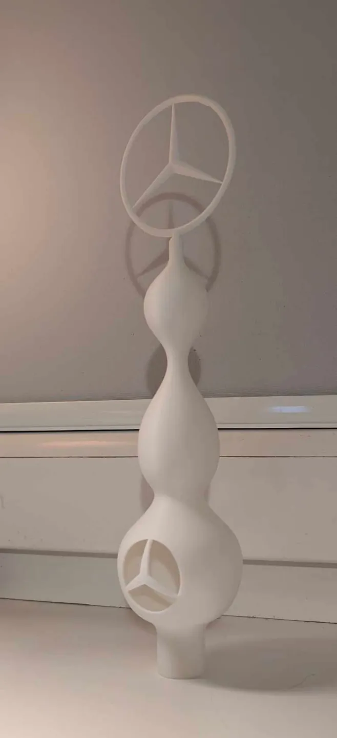 Mercedes-Benz Christmas tree topper, photo 2 of 4 - Christmas Tree Toppers & Stands, christmastree