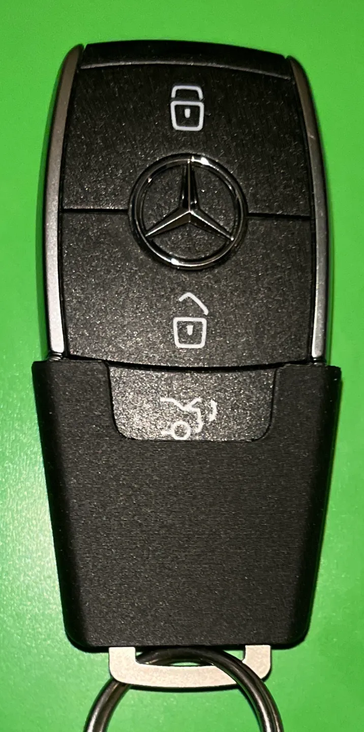 Mercedes key - trunk button cover, photo 2 of 4 - Car Organisers, Hooks & Bins, mercedes key trunk button cover eqb eqa