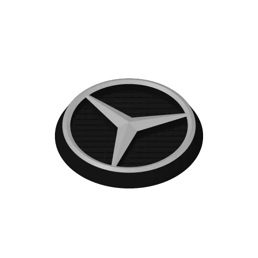 Mercedes Logo Ready, another view - Car Badges & Emblems, Car & Vehicle