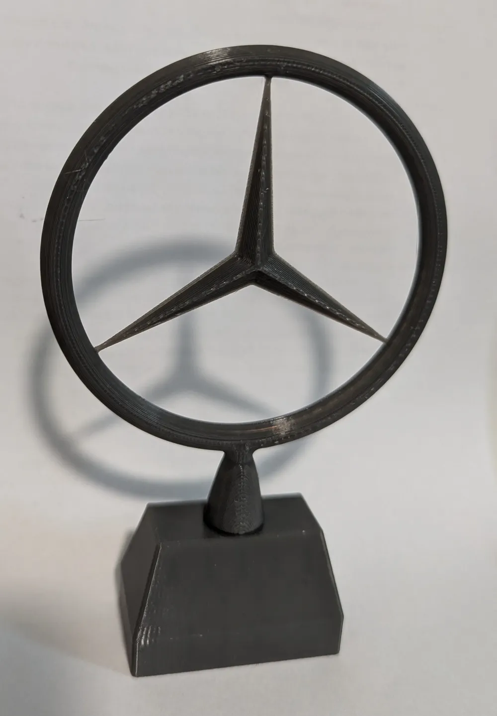 Mercedes logo, standing, photo 3 of 4 - Car Badges & Emblems, mercedeslogo