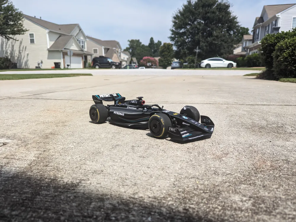 Mercedes W14 F1 Body for HPD EVO 3, photo 3 of 4 - F1 & Race Car Models, racing