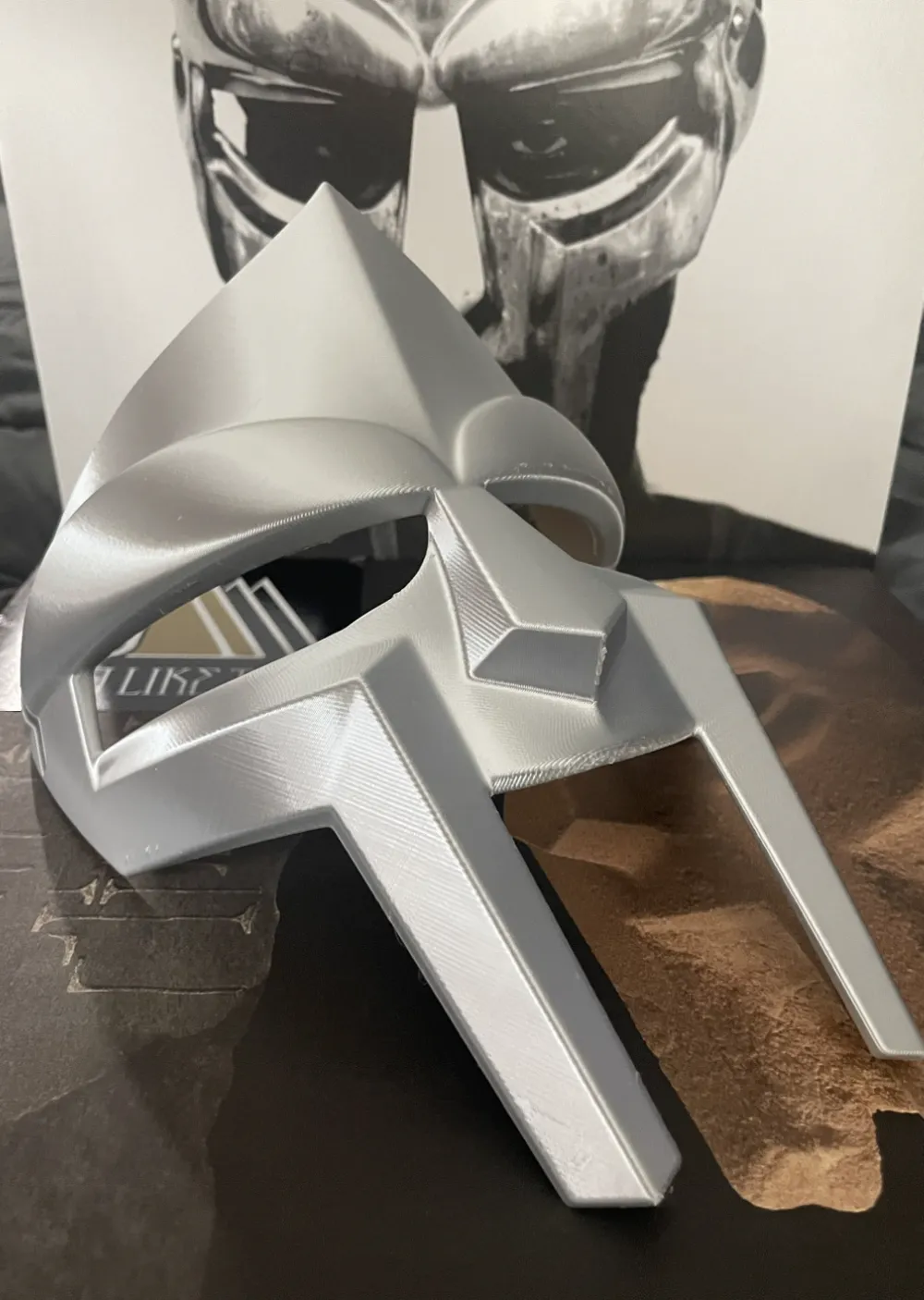 MF DOOM Gladiator Mask, photo 4 of 4 - MF DOOM Gladiator Mask Props & Cosplay