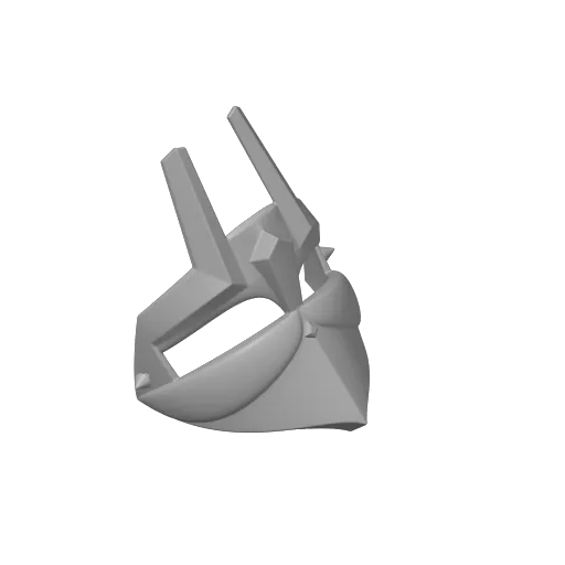 MF DOOM MASK, another view - Video Game Masks, all caps
