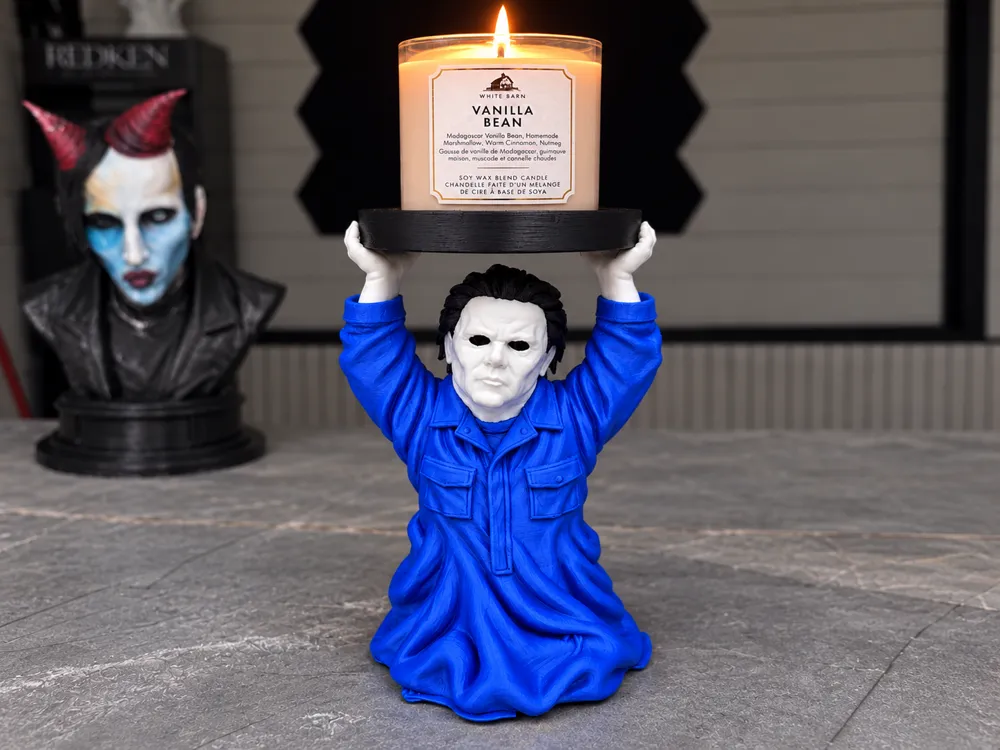 Michael Myers Candle Holder - Sculptures, in stock in India