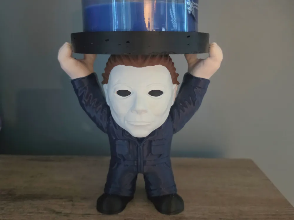 Micheal Myers bath and body candle holder, photo 4 of 4 - Micheal Myers bath and body candle holder Home Decor Items