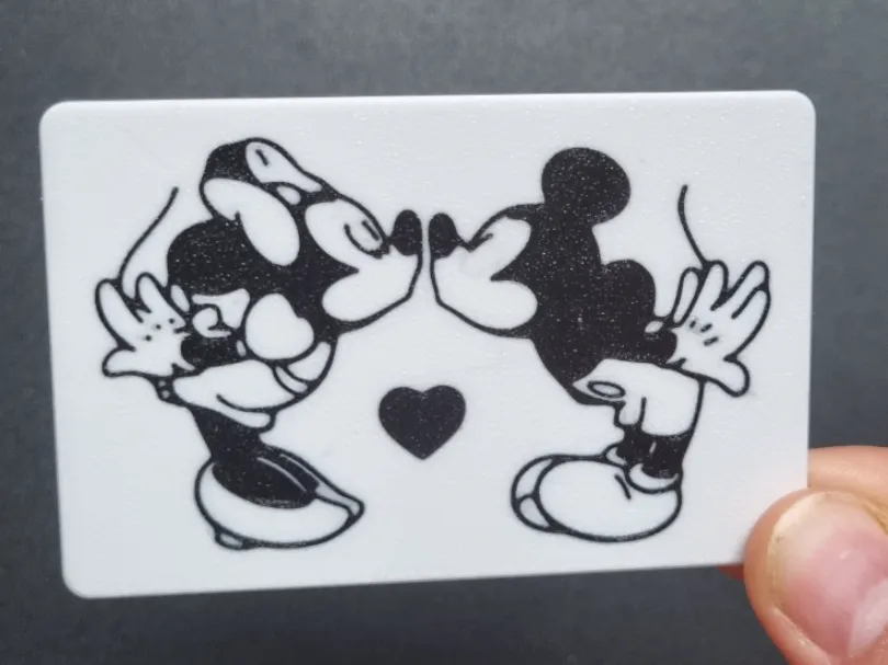 Mickey & Minnie Credit Card Holder, Tap to Pay, photo 3 of 4 - Mickey & Minnie Credit Card Holder, Tap to Pay Household