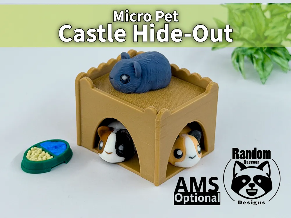 Micro Pet Castle Hide-Out