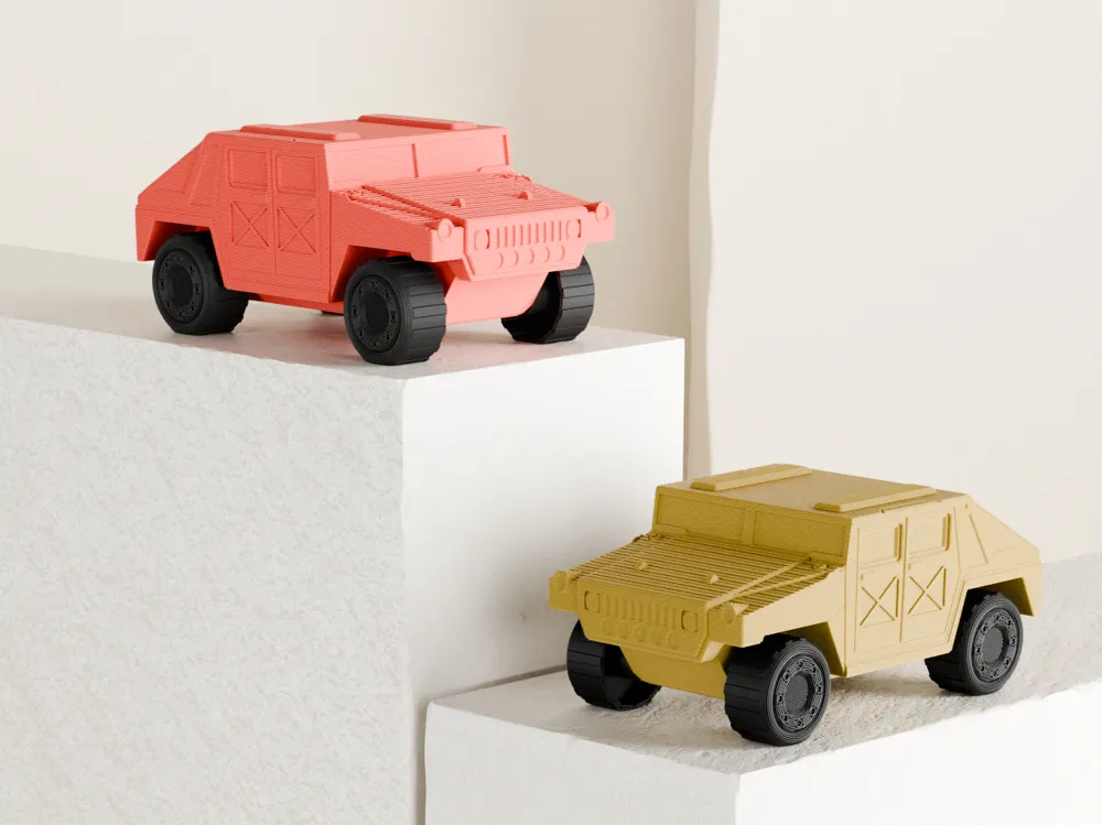 Military Jeep Toy Car. Hummer Kids Toy.