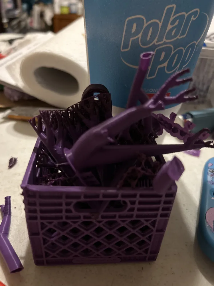 Milk Crate Water Bottle Holder, photo 2 of 2 - Milk Crate Water Bottle Holder Hobby & DIY
