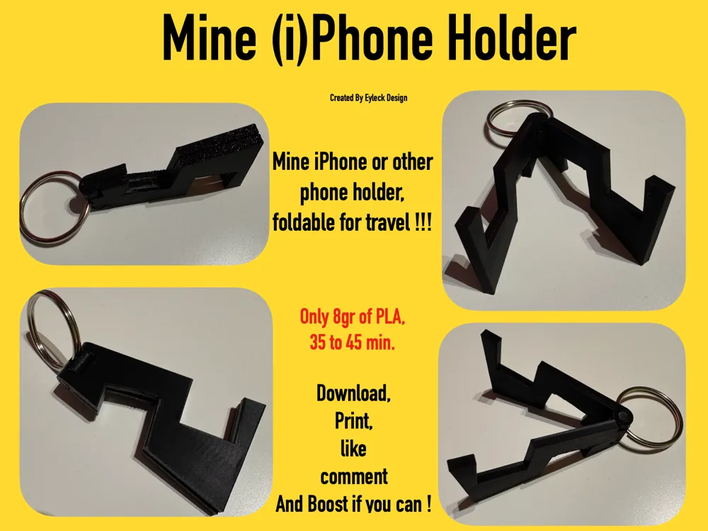 Mine (i)Phone Holder - Other Hobby & DIY, in stock in India