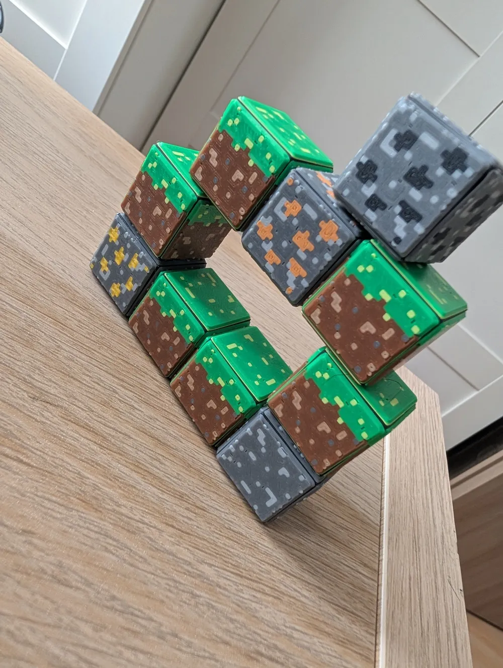 MINECRAFT building blocks without magnets, photo 3 of 4 - Stacking & Building Blocks, fidget