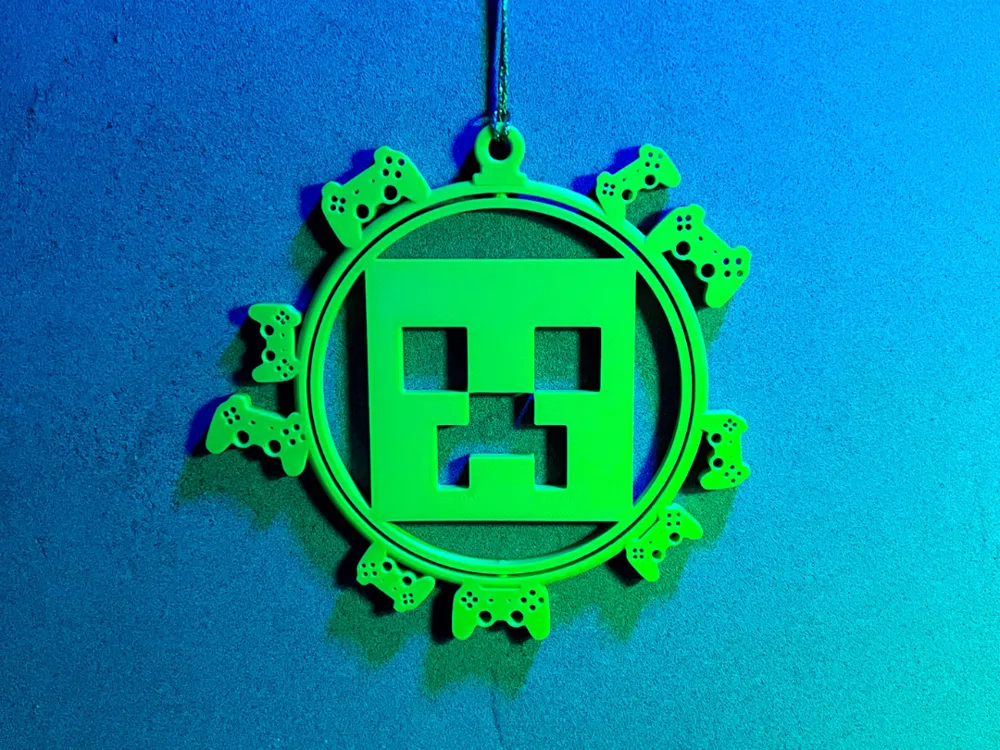 Creeper Christmas Ornament, photo 4 of 4 - Character Christmas Ornaments, christmas tree ornament