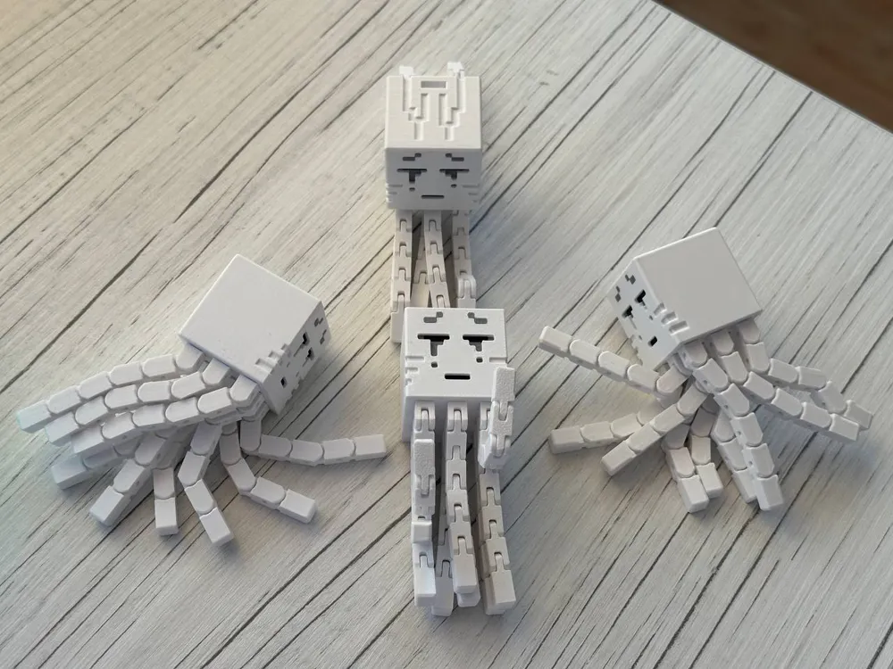 Minecraft Ghast Tentacles Articulated, photo 3 of 4 - Articulated Characters & Robots, Fidget & Sensory Toys