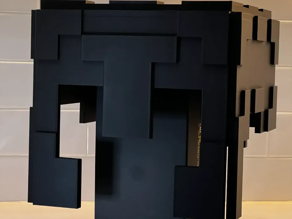 Minecraft Helmet | Wearable, photo 3 of 4 - Minecraft Helmet | Wearable Props & Cosplay