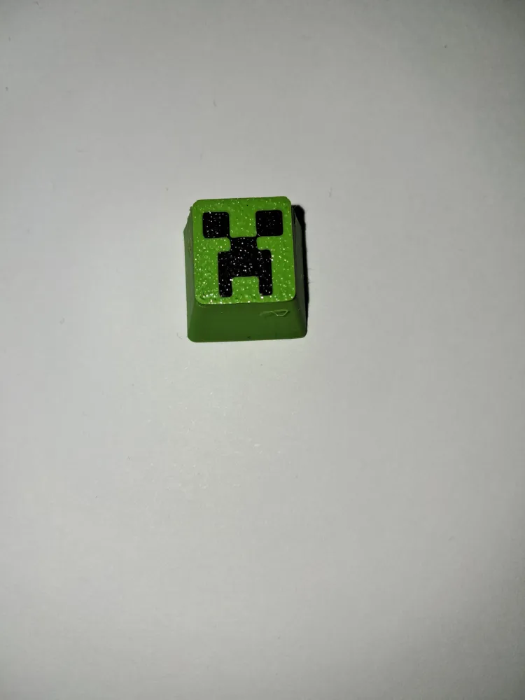 Minecraft Keycap: Creeper, photo 3 of 4 - Keycaps & Artisan Keys, button
