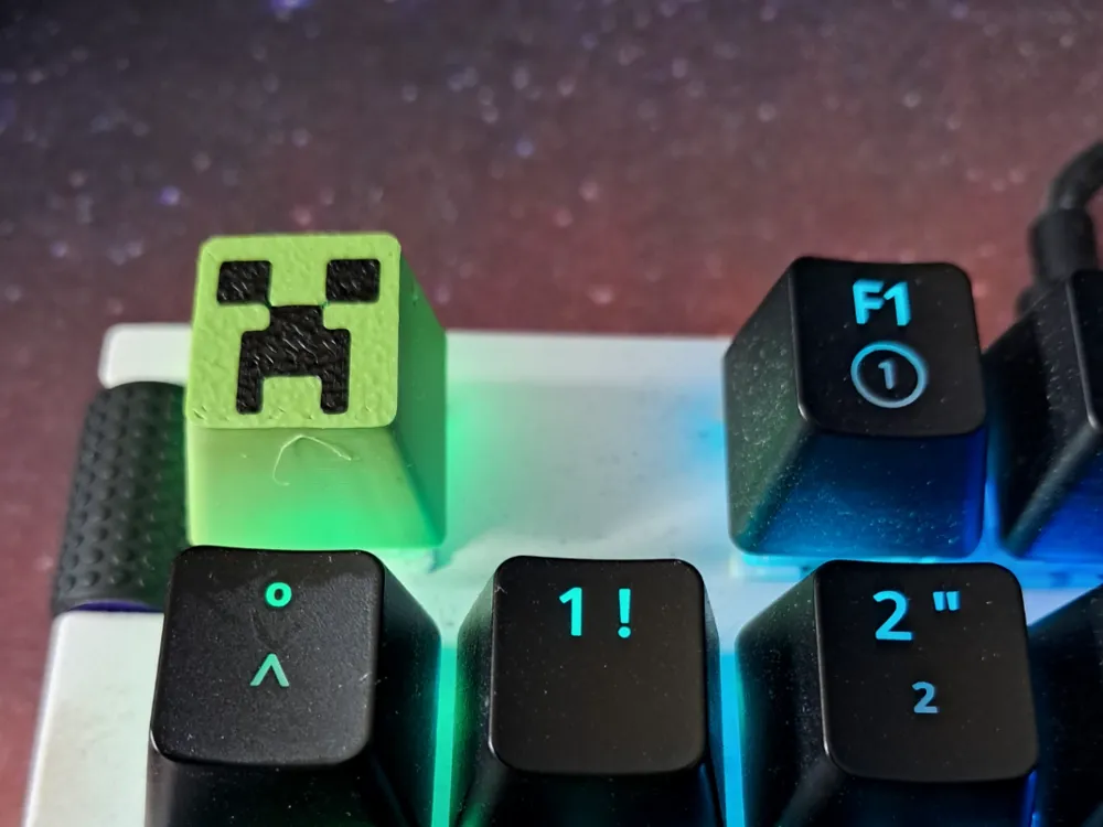 Minecraft Keycap: Creeper