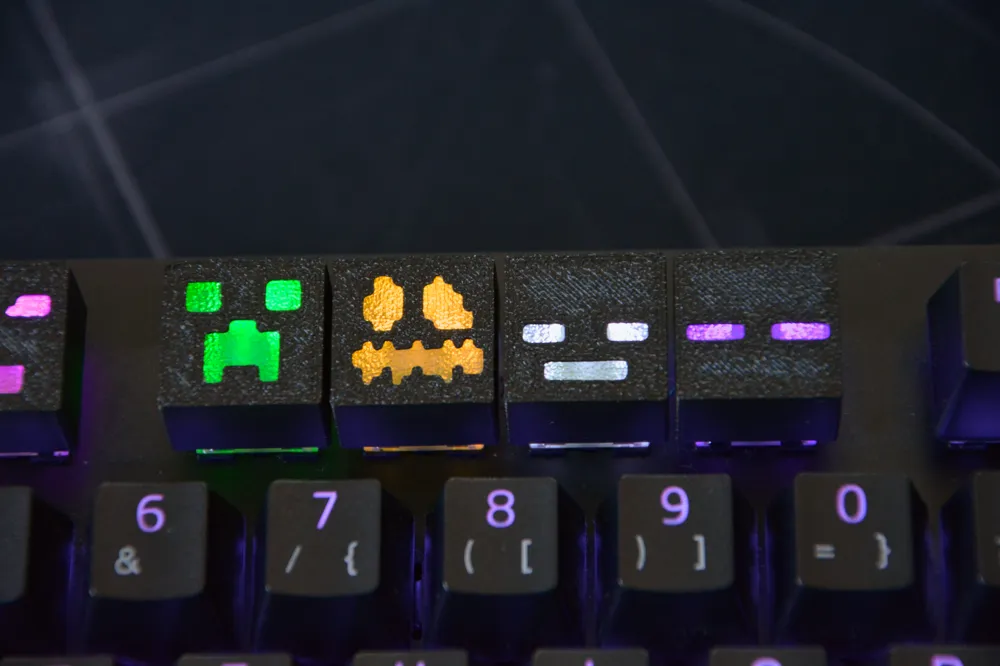 Minecraft Keycaps: Mobs, photo 3 of 4 - Keycaps & Artisan Keys, creeper