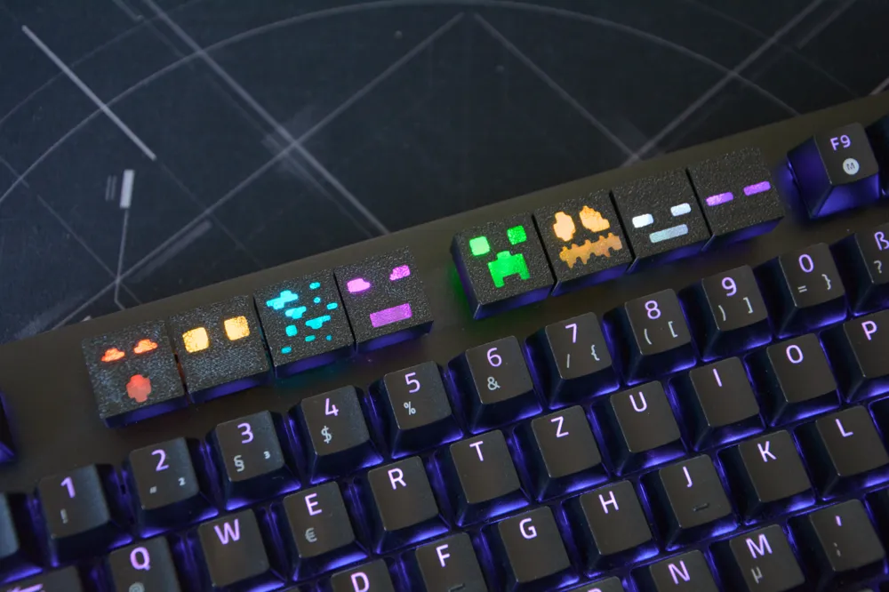 Minecraft Keycaps: Mobs, photo 4 of 4 - Keycaps & Artisan Keys, enderman