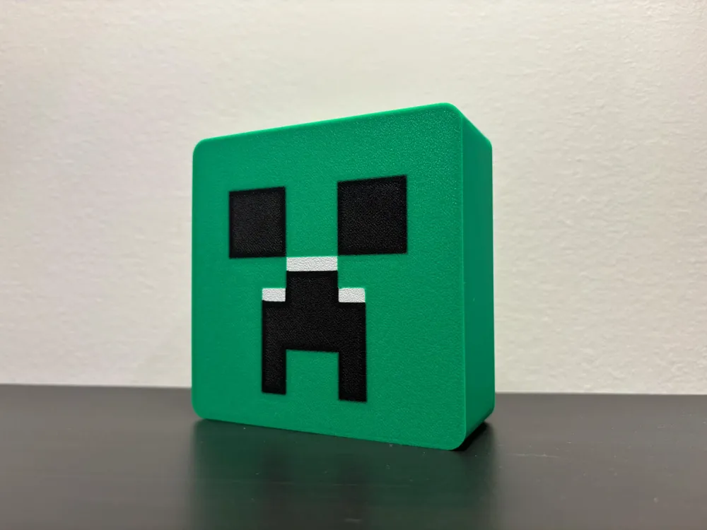 Minecraft mini storage or light box, photo 3 of 4 - Minecraft mini storage or light box Household
