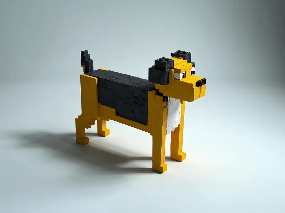 [My World] Pixelated Puppy