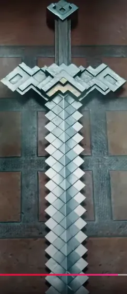 Minecraft Sword (From The Movie), photo 3 of 4 - Swords & Katanas, cosplayprop