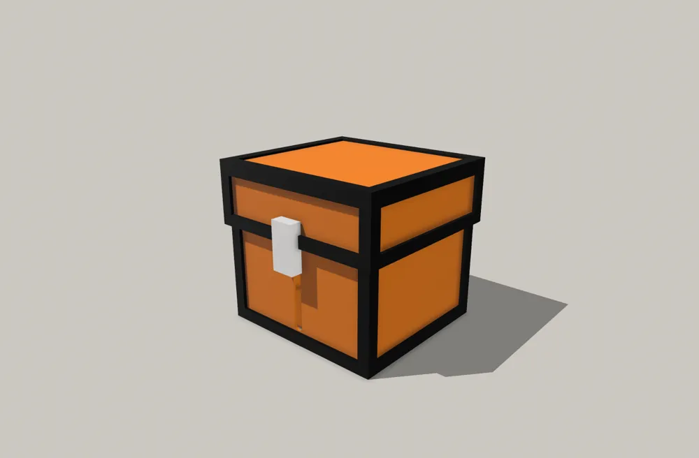 Minecraft Treasure Box Universal Paper Box Minecraft Treasure Box Toilet Paper Box