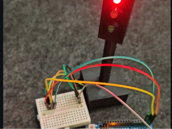 Mini Arduino Traffic Light, Snap-Fit 3D