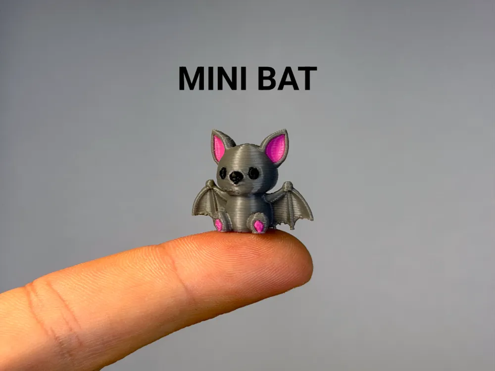Mini Baby Bat, photo 3 of 4 - Mini Baby Bat Miniatures