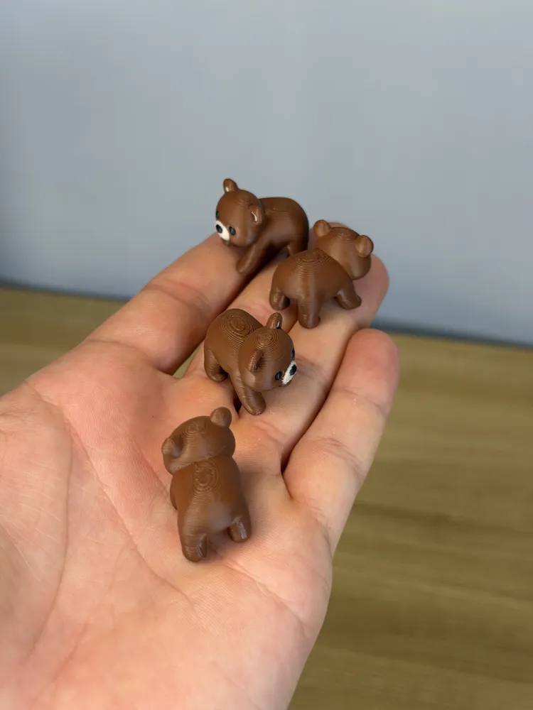 Mini Baby Bear, photo 2 of 4 - Mini Baby Bear Miniatures