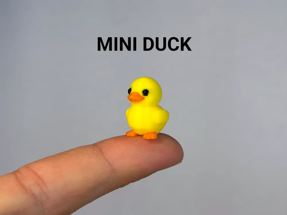 Mini Baby Duck, photo 3 of 4 - Mini Baby Duck Miniatures
