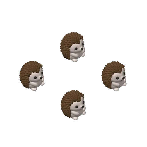 Mini Baby Hedgehog, photo 4 of 4 - Mini Baby Hedgehog Miniatures