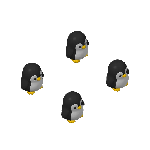 Mini Baby Penguin, photo 4 of 4 - Mini Baby Penguin Miniatures