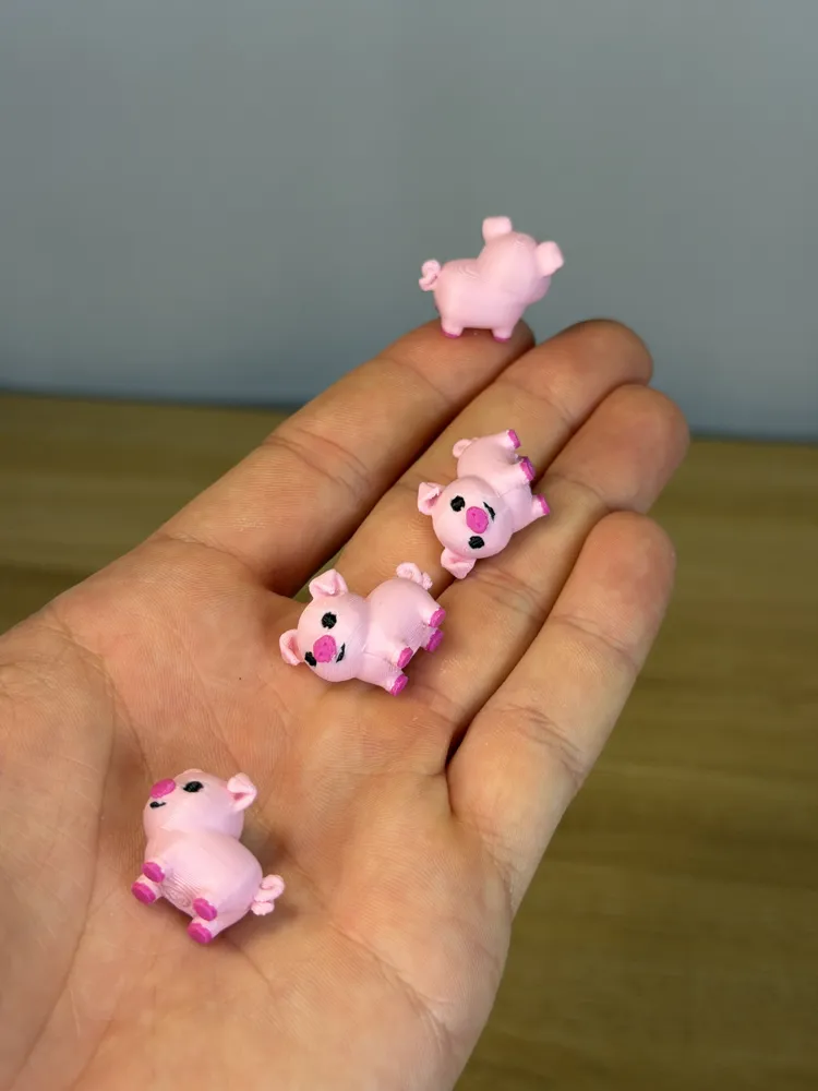 Mini Baby Pig, photo 2 of 4 - Mini Baby Pig Figurines & Collectibles