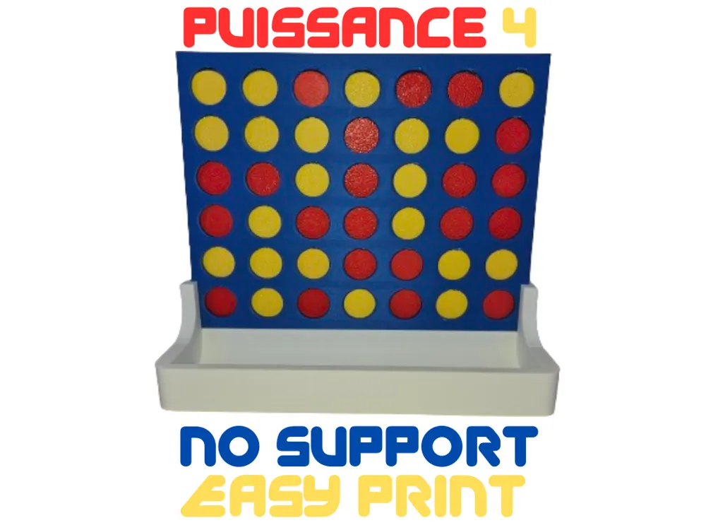Mini board game Puissance4 connect 4, another view - Classic Board Games & Game Sets, games