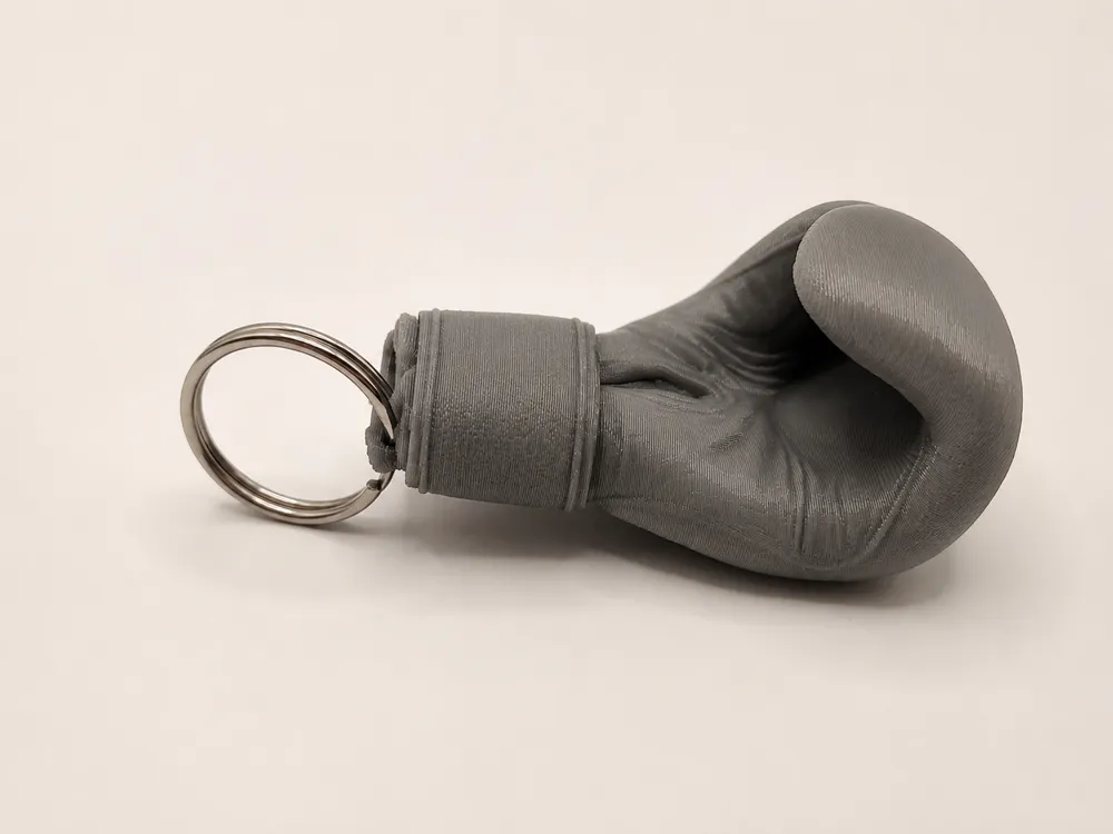 Mini Boxing Glove Keychain, photo 3 of 4 - Sports & Team Keychains, boxing gloves