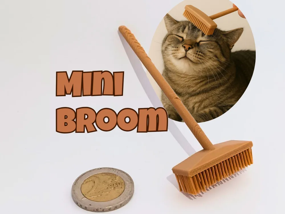 Mini broom / Cat scratcher