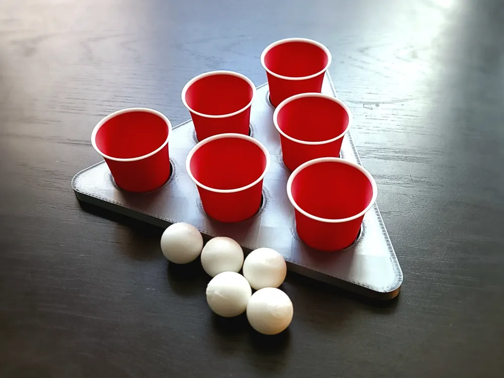 Mini Cup Pong, photo 2 of 4 - Mini Cup Pong Toys & Games