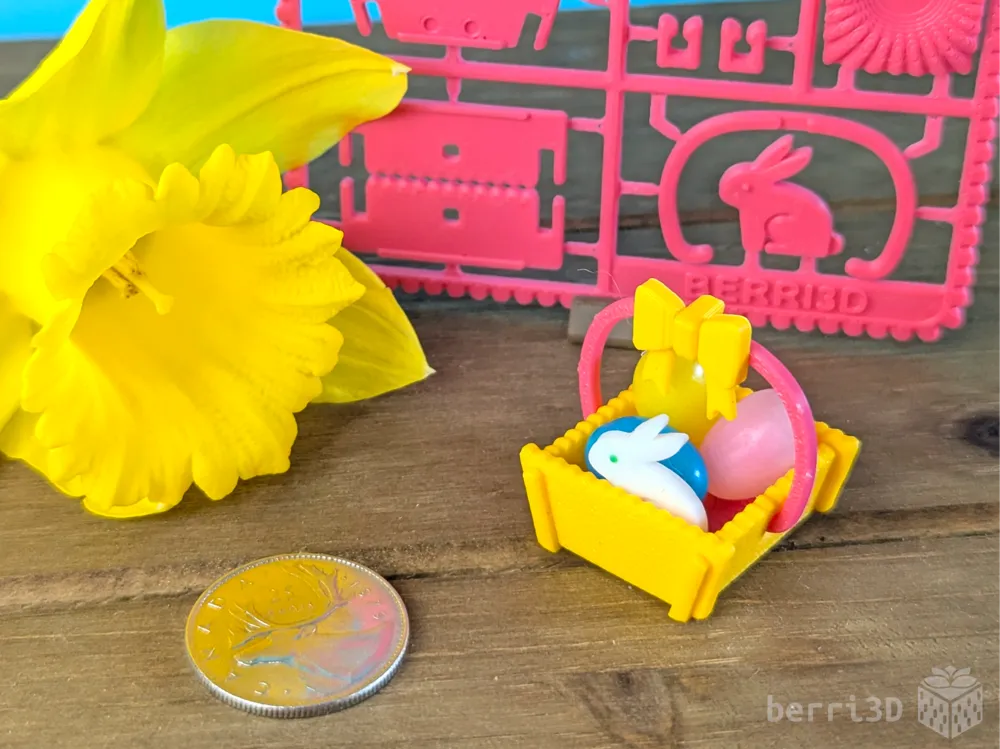 Mini Easter Basket Kit Card
