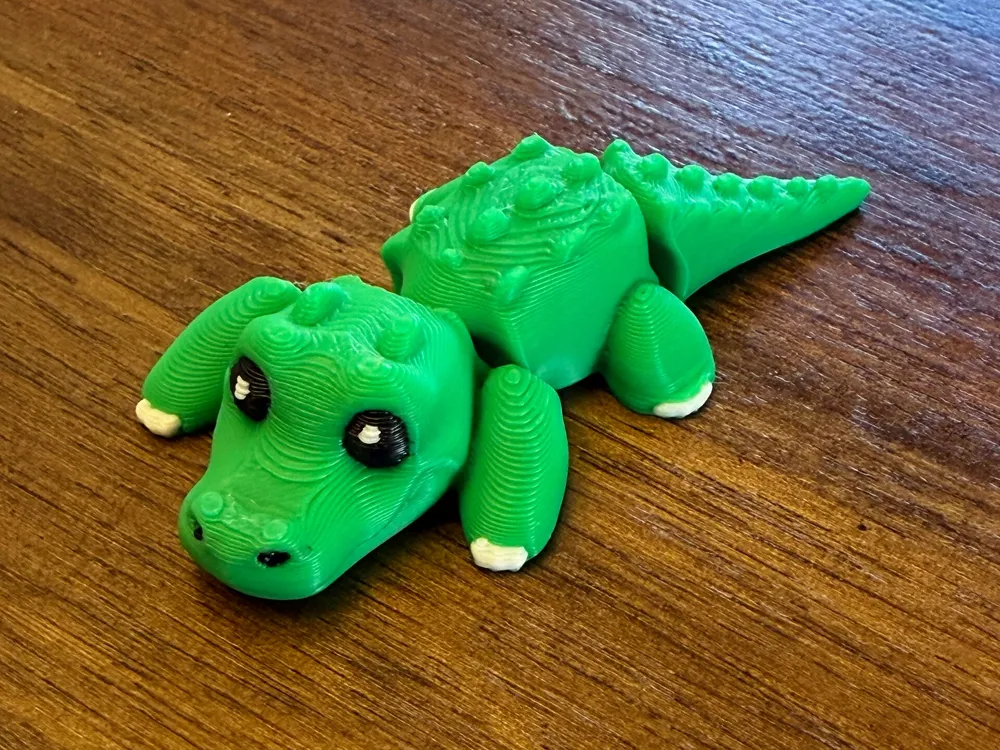 Mini Flexi Alligator - Gator, photo 4 of 4 - Mini Flexi Alligator - Gator Toys & Games