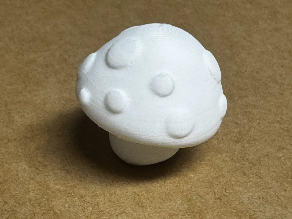 Mini Food Icon Series - #49 Mushroom, photo 4 of 4 - Mini Food Icon Series - #49 Mushroom Miniatures