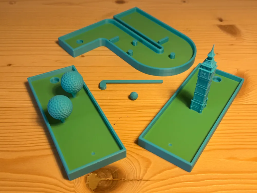 Mini golf set table-golf