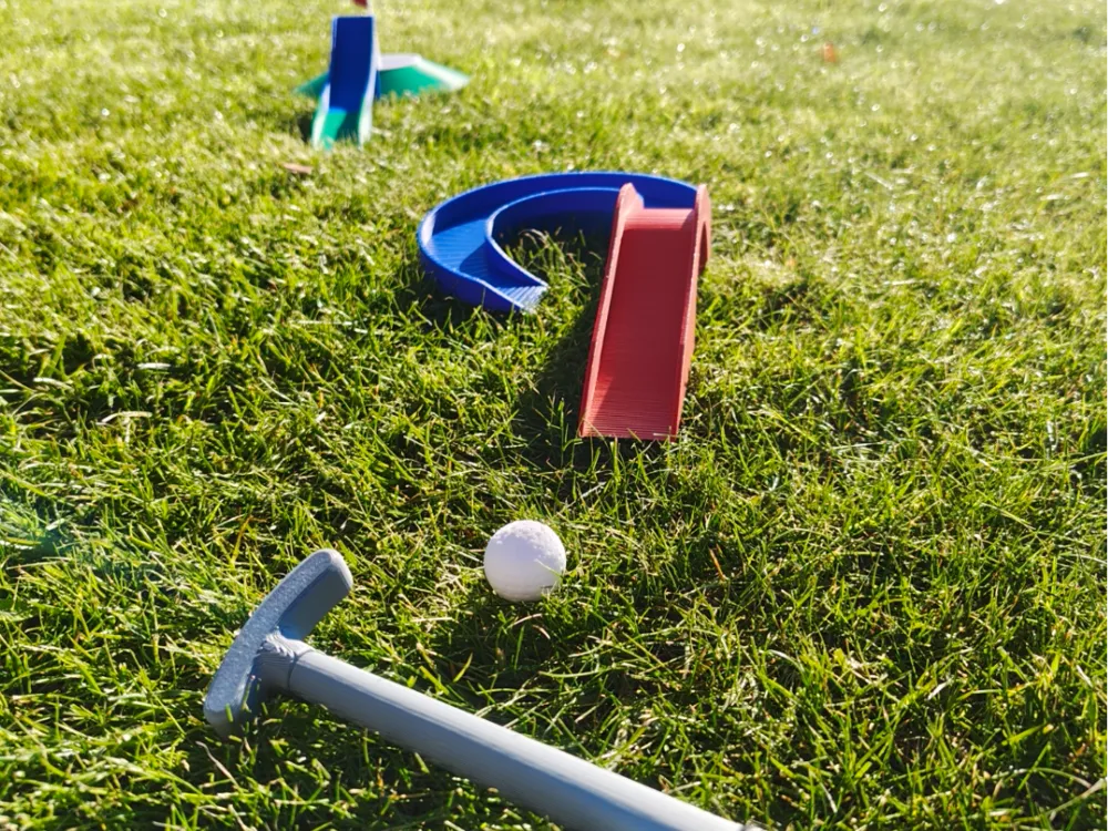 Mini Mini Golf Course, Modular Backyard Fun