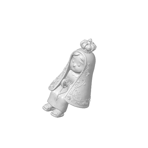 Mini Nossa Senhora Aparecida, Sentada no Monitor, photo 4 of 4 - Mini Nossa Senhora Aparecida, Sentada no Monitor Miniatures