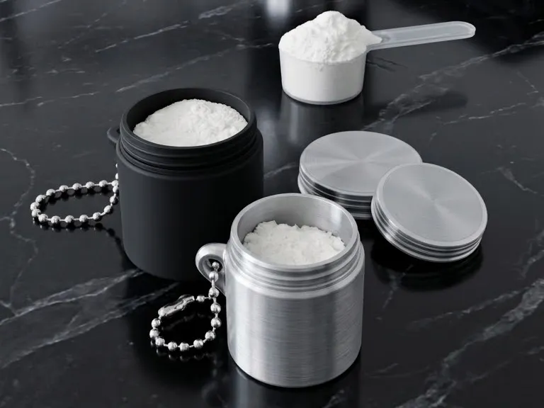 Mini pote Creatina 5g 10g gym conteiner box whey - Sport & Outdoors, in stock in India