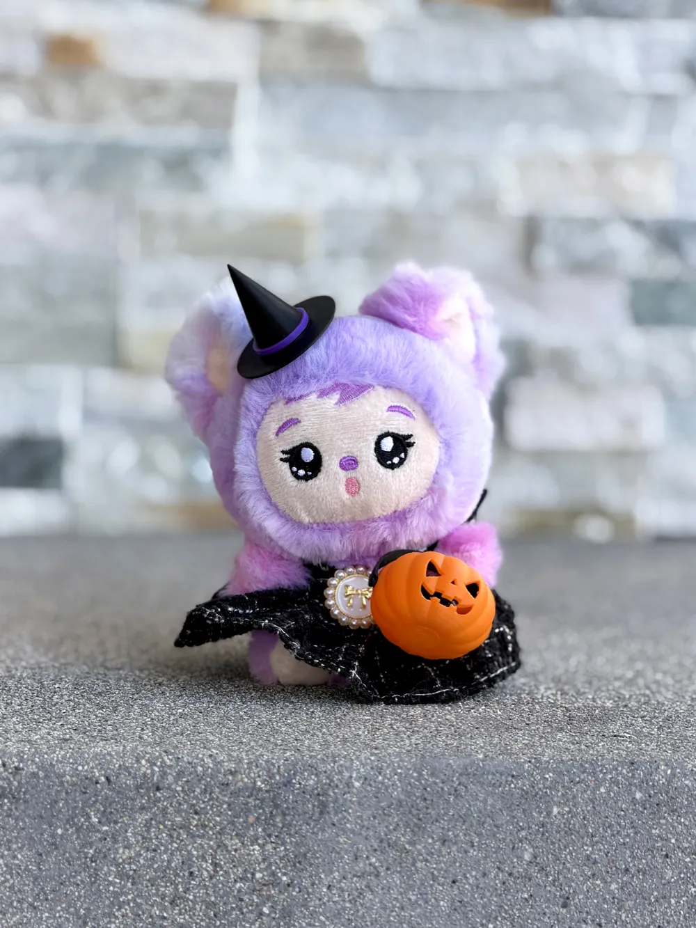 Mini Pumpkin bucket for Plush 17cm Monster Doll, photo 2 of 5 - Dolls & Pretend Play, 17cm doll