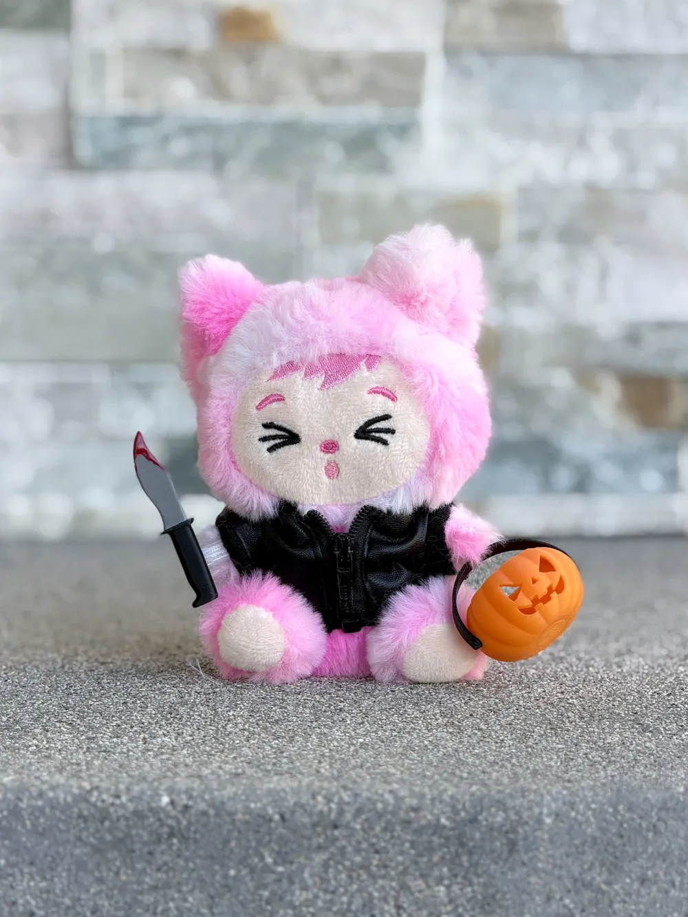 Mini Pumpkin bucket for Plush 17cm Monster Doll, photo 3 of 5 - Dolls & Pretend Play, halloween pumpkin