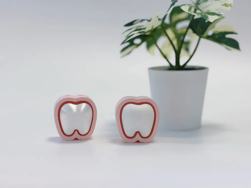 Mini Tooth Clicker, photo 2 of 4 - Mini Tooth Clicker Fidget & Sensory Toys