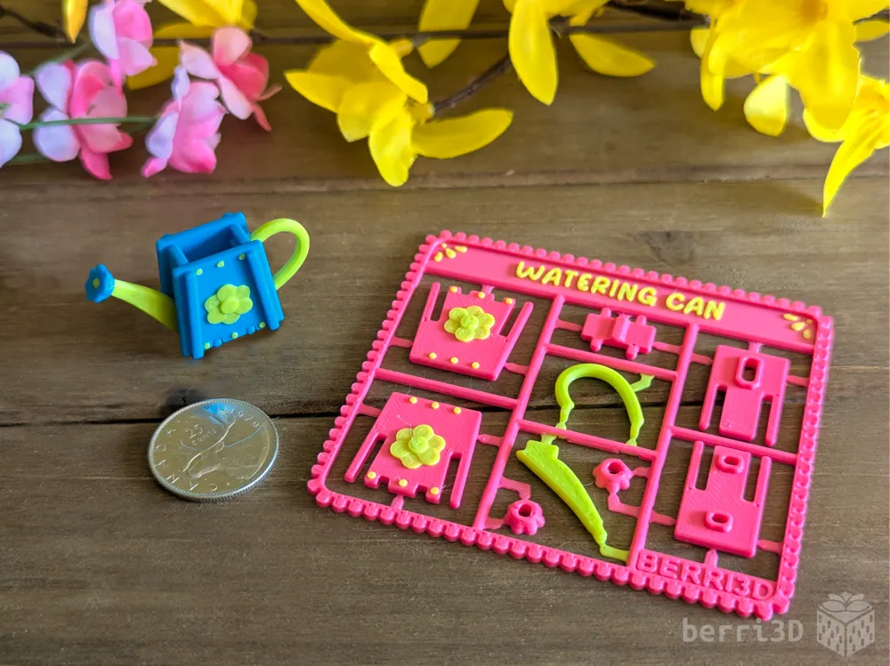 Mini Watering Can Kit Card