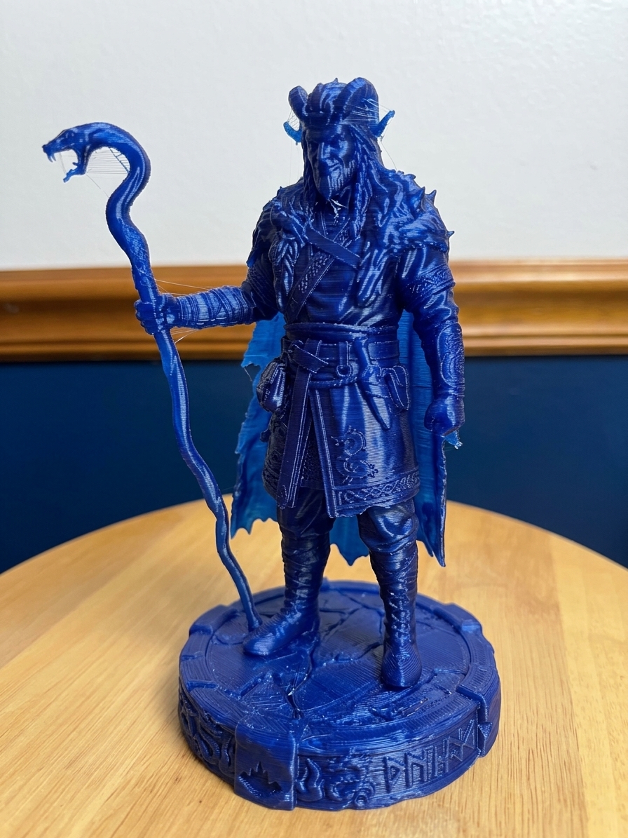 Loki Norse Mage Miniature, photo 2 of 4 - Loki Norse Mage Miniature Figurines & Collectibles